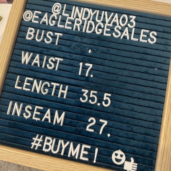 Victorias Secret Crochet Net Side Navy Blue Leggings Size XL - Picture 9 of 9